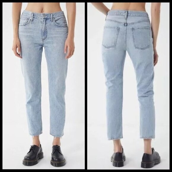 💕AGOLDE Cigarette Low Slung Straight Leg Jeans - Picture 3 of 8